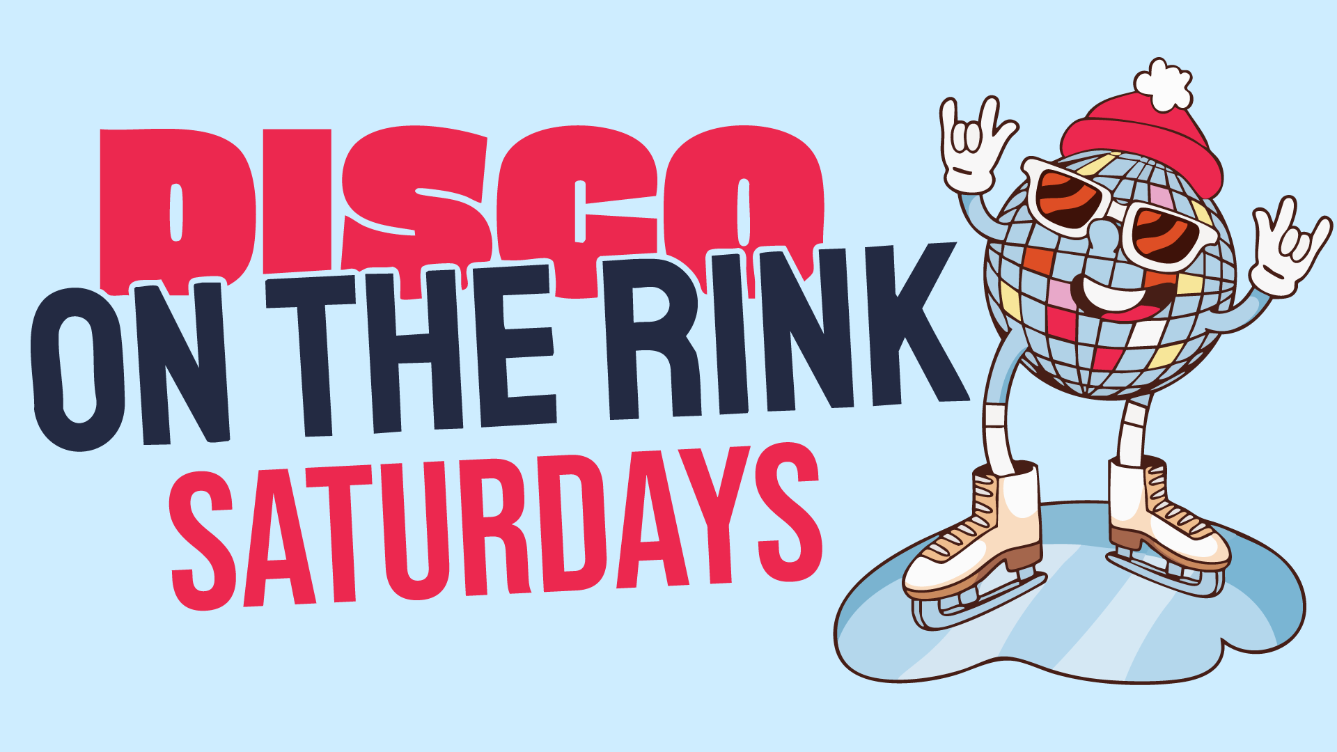 Disco on the Rink in Snowmass Base Village on Saturdays 5-8pm