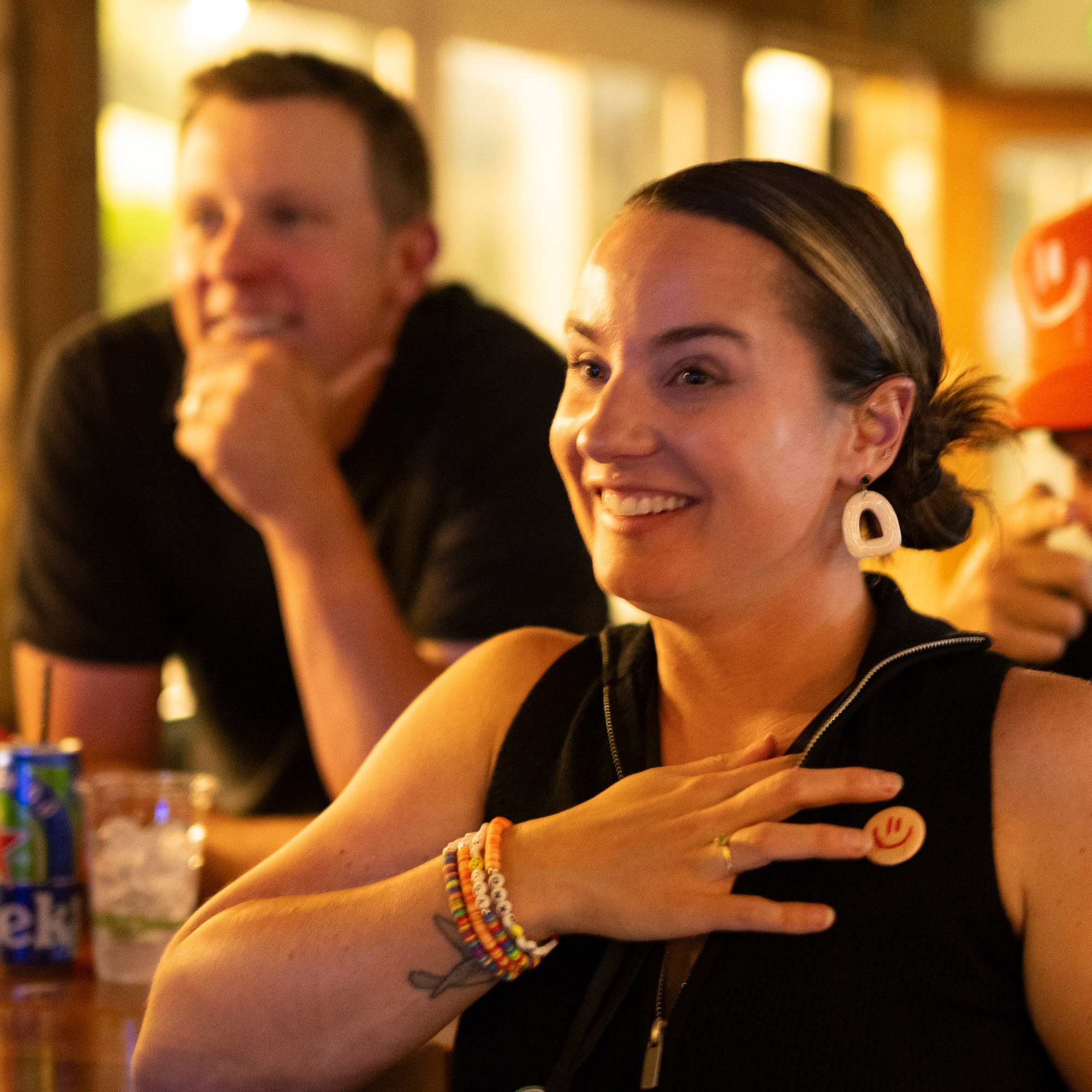 Fans smiling during a show at Snowmass Live Comedy WKND!, The Collective Snowmass